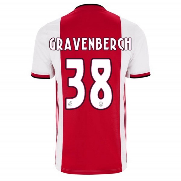 Trikot Ajax Heim Gravenberch 2019-20 Rote